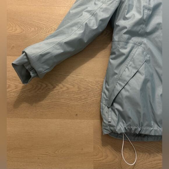 Quechua by Decathlon Light Blue Women’s Hooded Waterproof Winter Jacket - Picture 4 of 15